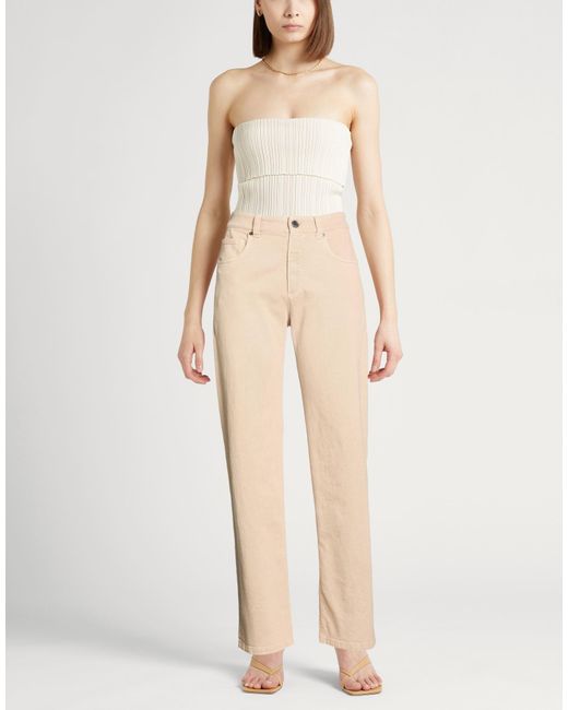 Brunello Cucinelli Natural Jeans Cotton, Elastane
