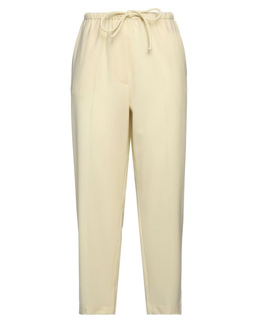 Alysi Natural Pastel Pants Virgin Wool, Elastane