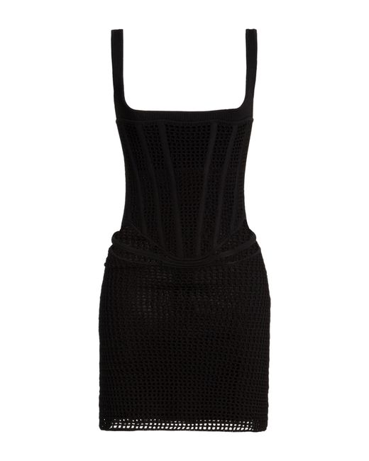 Dion Lee Black Mini Dress