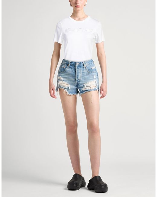 Helmut Lang White T-Shirt Cotton