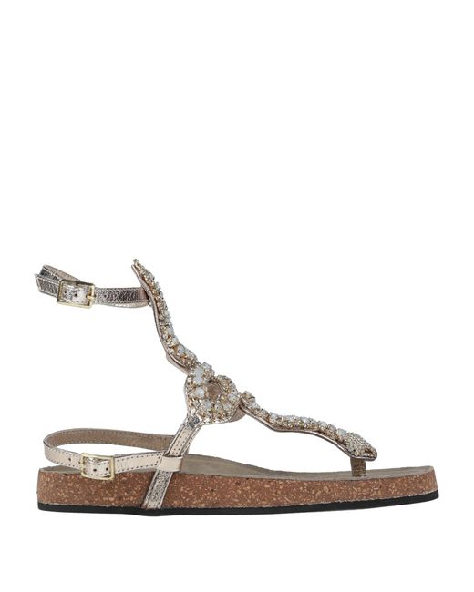 Strategia White Thong Sandal
