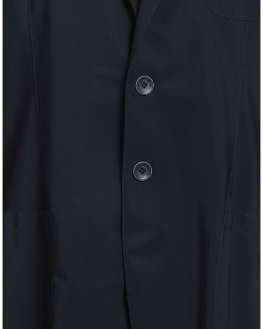Herno Blue Blazer Polyamide, Elastane for men