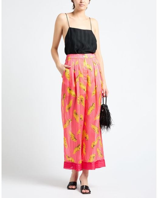 Semicouture Orange Trouser