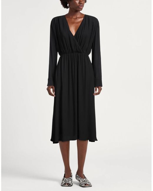 Boss Black Midi-Kleid