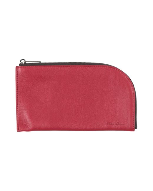 Rick Owens Red Pouch for men