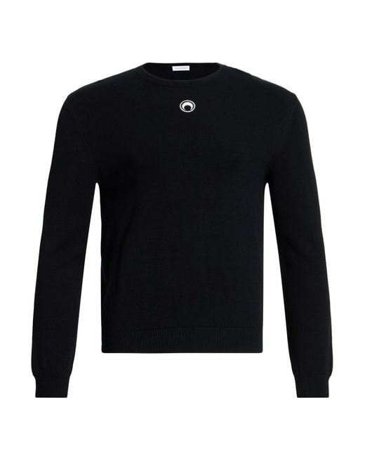 MARINE SERRE Blue Sweater Viscose, Elastane for men