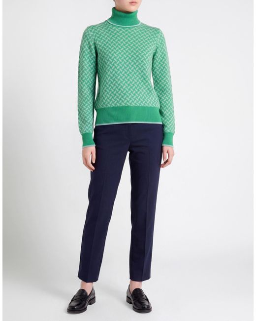 Drumohr Green Turtleneck
