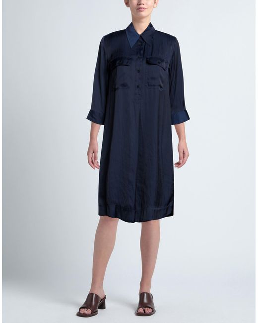Zadig & Voltaire Blue Midi-Kleid