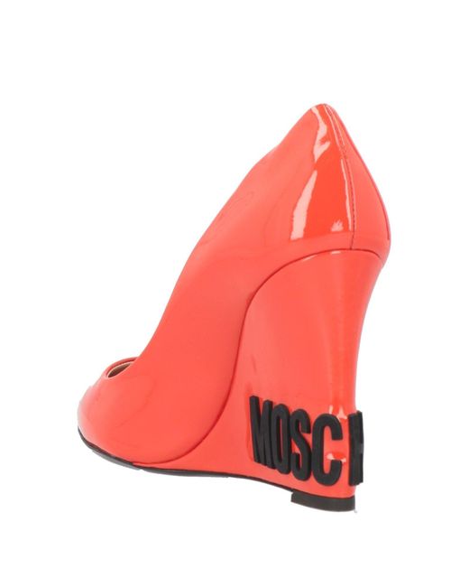 Moschino Red Pumps