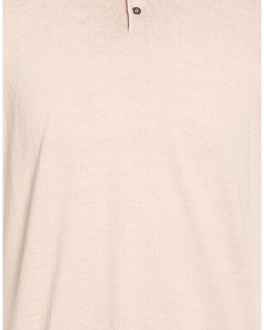 Alpha Studio Pink Polo Shirts for men