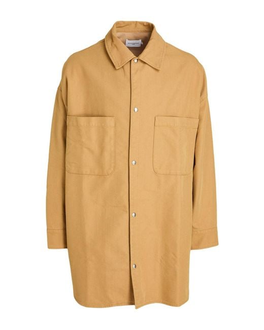 Maison Kitsuné Natural Overcoat & Trench Coat for men