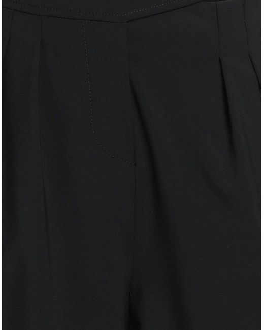 Alberta Ferretti Black Pants Virgin Wool, Elastane