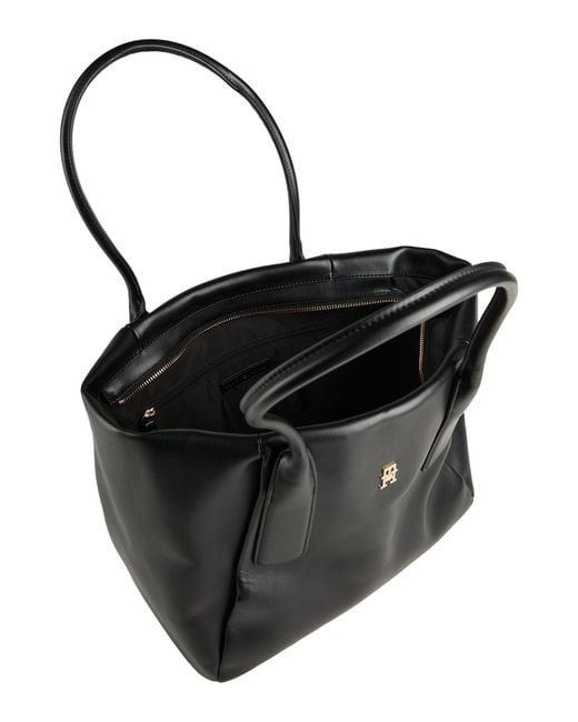 Tommy Hilfiger Black Handbag Polyurethane