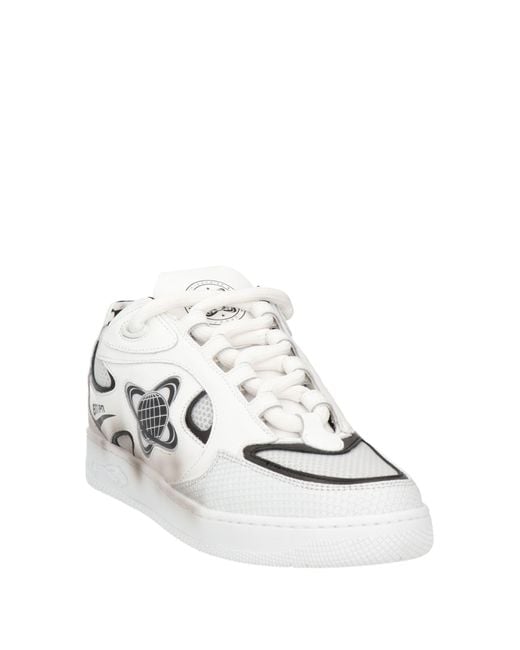 ENTERPRISE JAPAN White Sneakers Calfskin for men