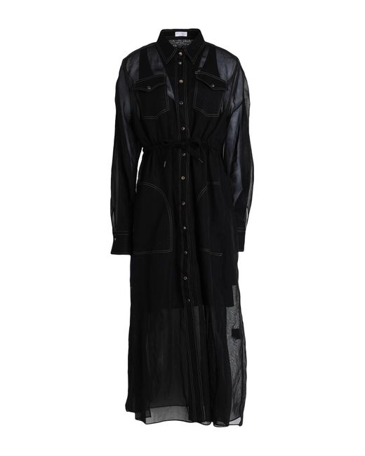 Brunello Cucinelli Black Maxi Dress
