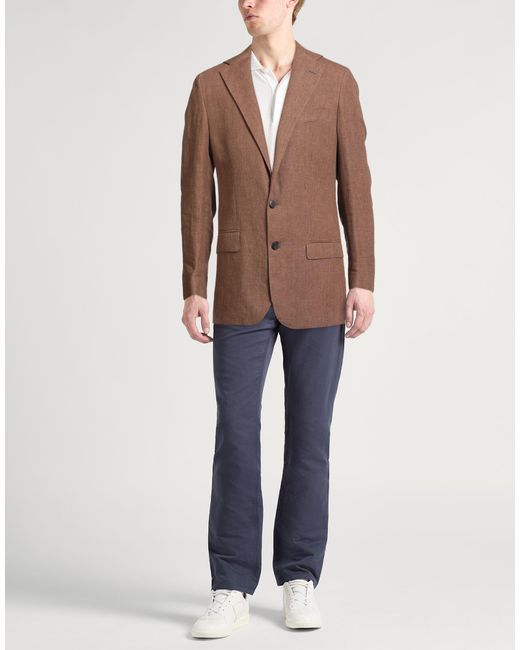 Brian Dales Brown Blazer for men