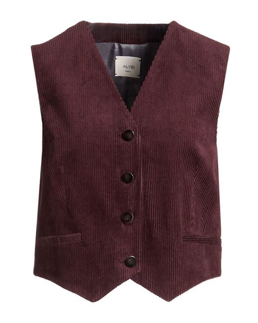 Alysi Purple Waistcoat