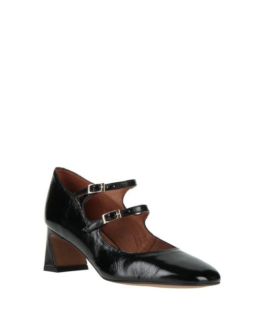 Angel Alarcon Black Pumps Leather