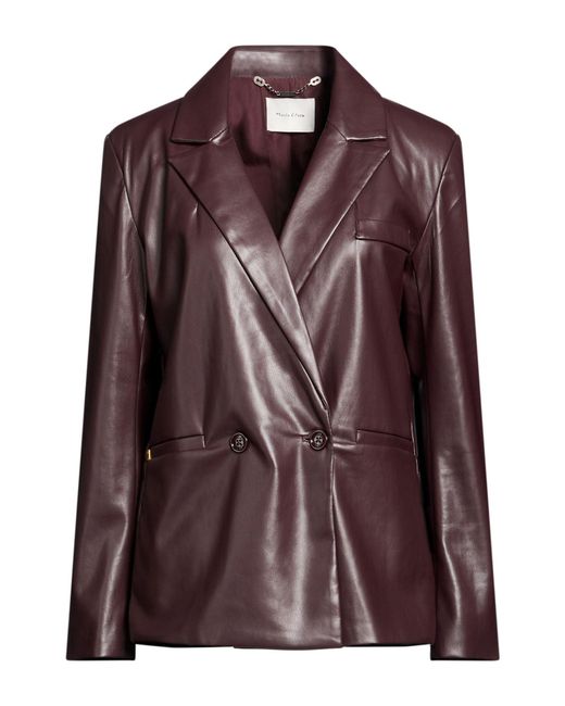 Manila Grace Brown Blazers