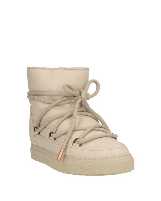 Inuikii Natural Ankle Boots Leather