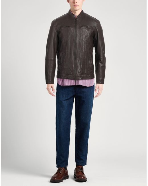 John Varvatos Jacke & Anorak in Gray für Herren
