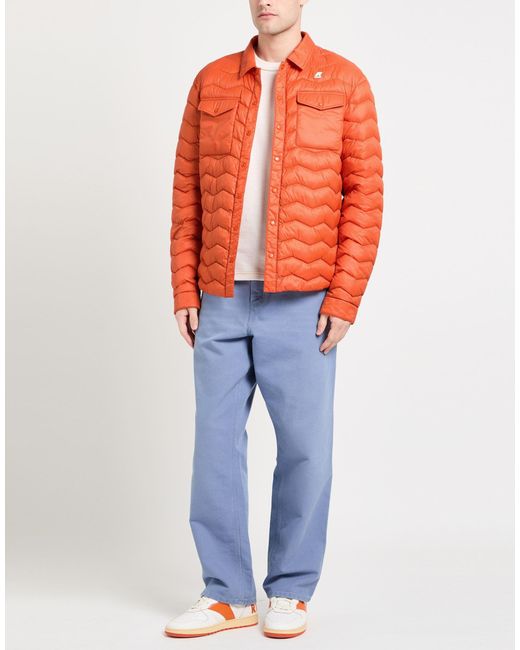 K-Way Orange Jacket for men