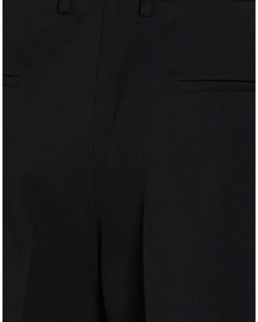 Jil Sander Black Pants Wool