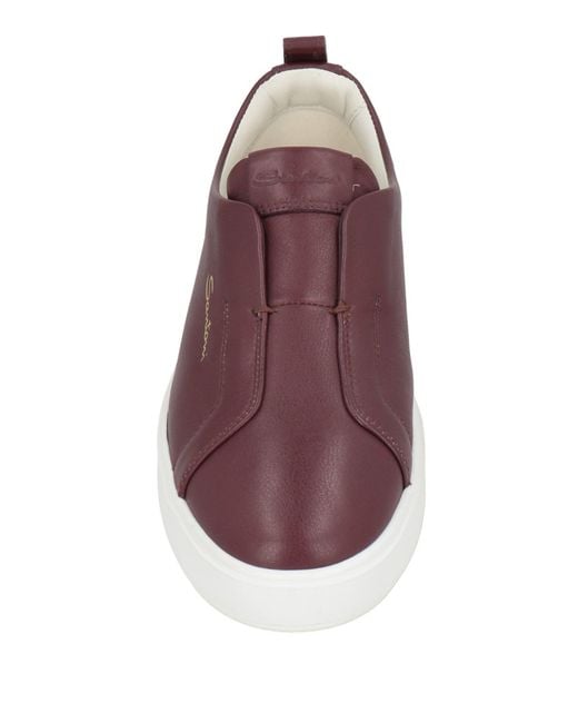 Santoni Brown Sneakers