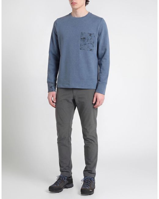 Salewa Blue Sweatshirt for men