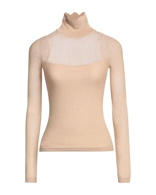 Max Mara Natural Turtleneck