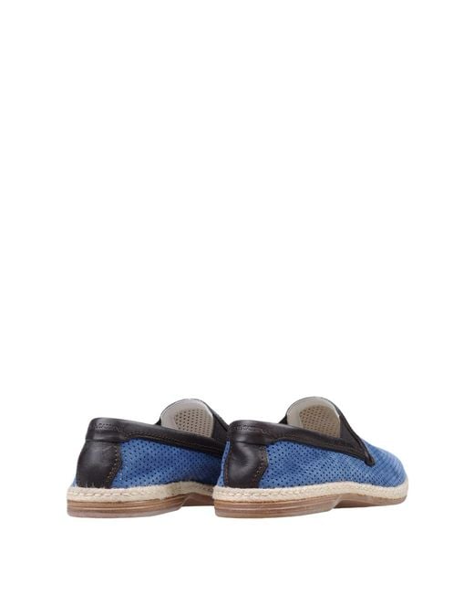 Dolce & Gabbana Blue Espadrilles for men