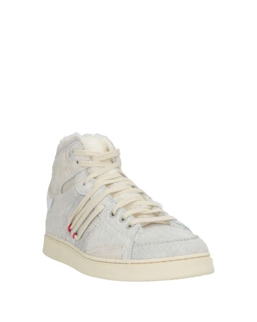 HIDNANDER White Light Sneakers Leather