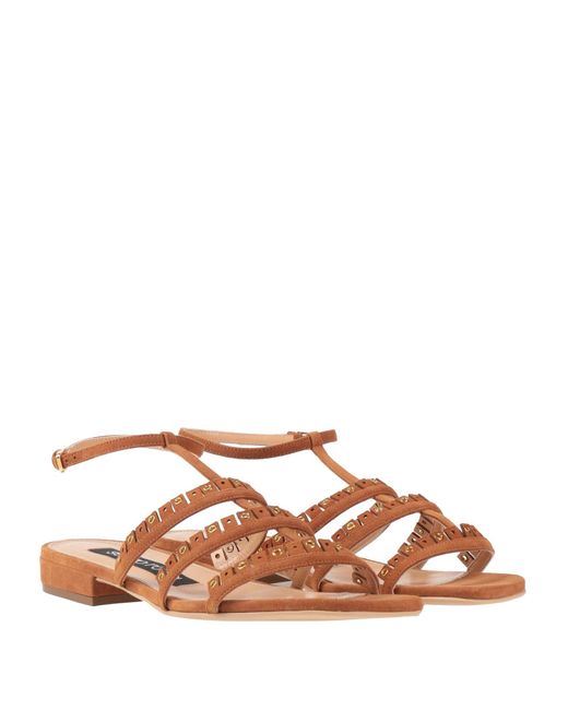 Sergio Rossi Brown Sandals