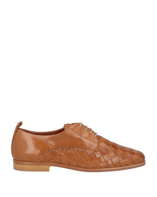 Chaussures lacets Pas De Rouge en coloris Marron Lyst