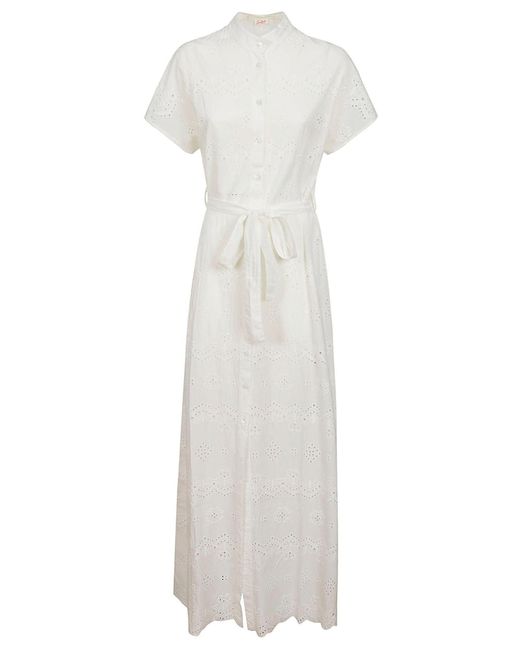 Vestido largo Mc2 Saint Barth de color White