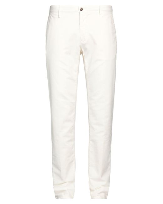 Incotex White Trouser for men