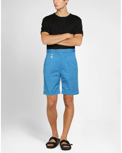 Manuel Ritz Blue Shorts & Bermuda Shorts for men