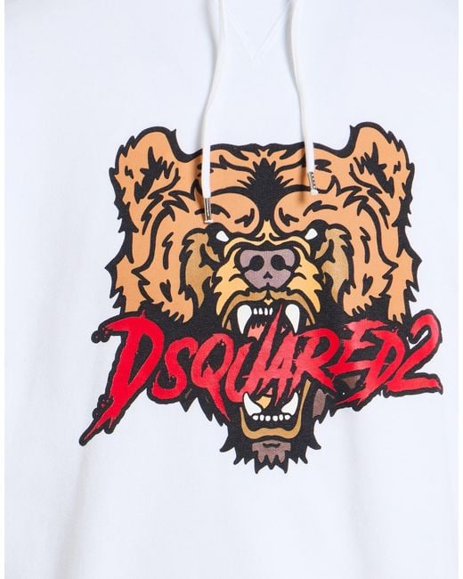 DSquared² White Sweatshirt for men