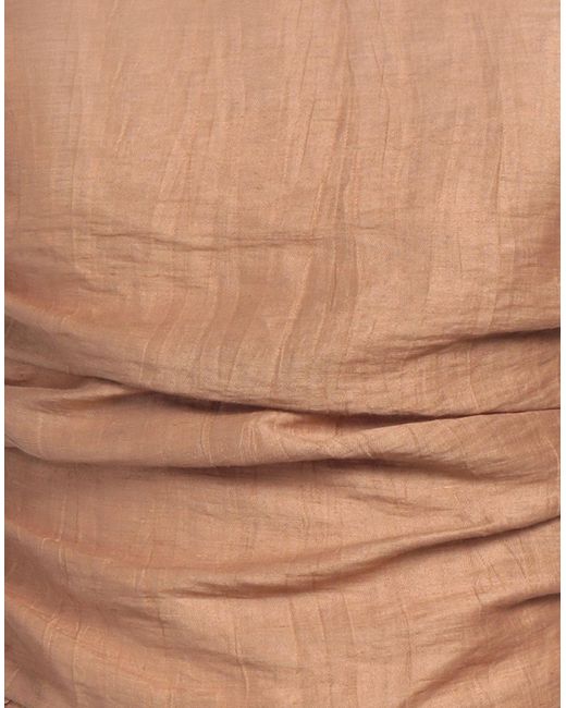 Maje White Top Linen, Polyamide
