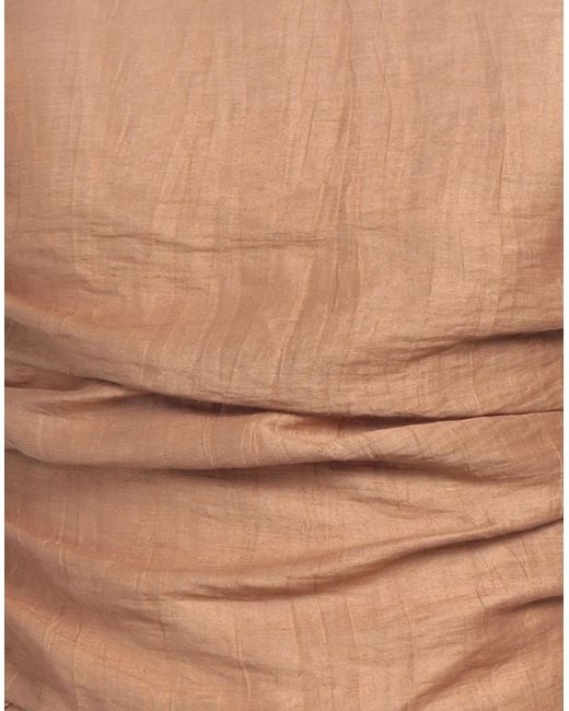 Maje White Top Linen, Polyamide