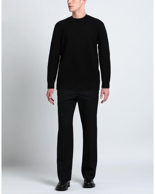 ARMANI EXCHANGE Black Sweater Cotton for men