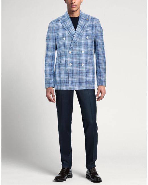 Sartoria Latorre Blue Blazer for men