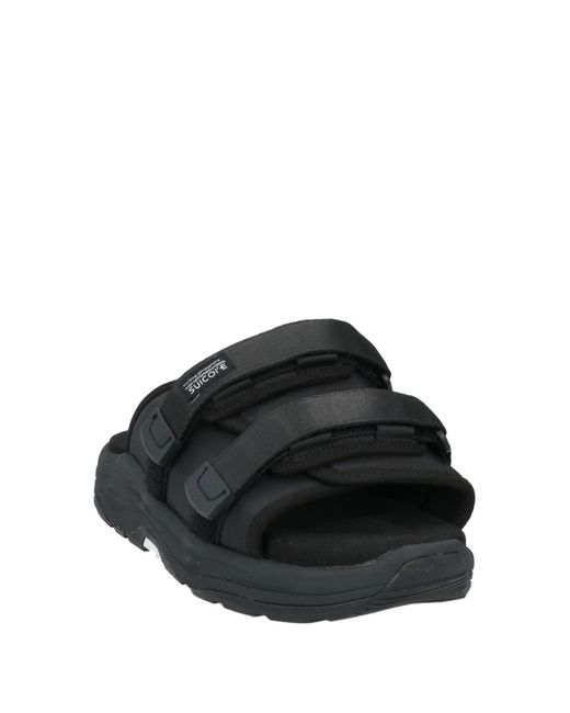 Suicoke Black Sandals for men