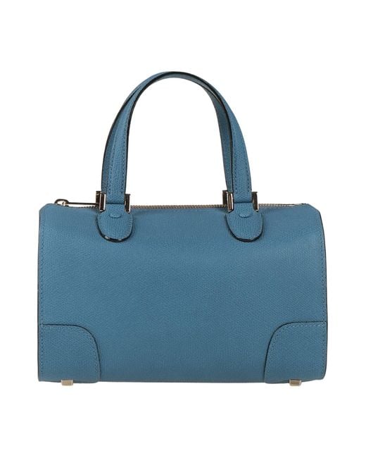 Borsa A Mano di Valextra in Blue