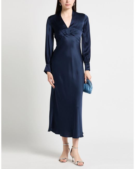 Ottod'Ame Blue Maxi Dress Viscose