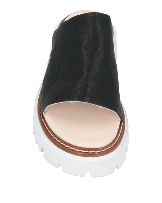 FRU.IT Black Sandals Leather
