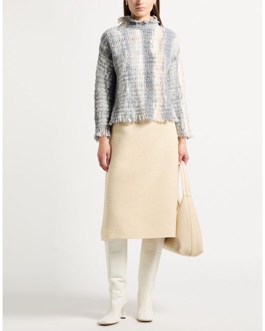 Kangra Gray Turtleneck Wool, Acrylic, Alpaca Wool, Polyamide