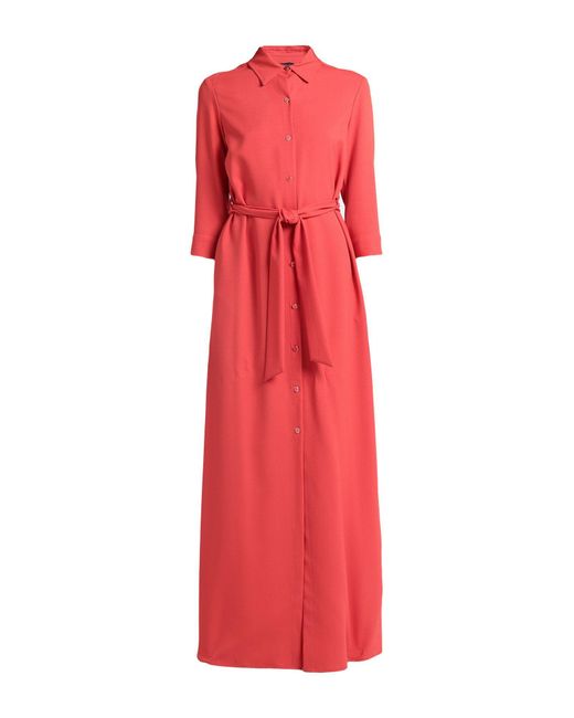 Tonello Red Long Dress