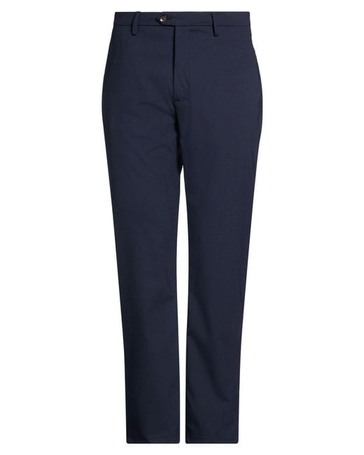 Yan Simmon Blue Pants for men