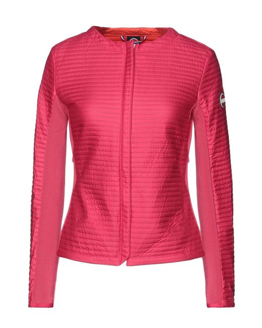 Colmar Pink Jacket Polyester, Polyamide, Elastane